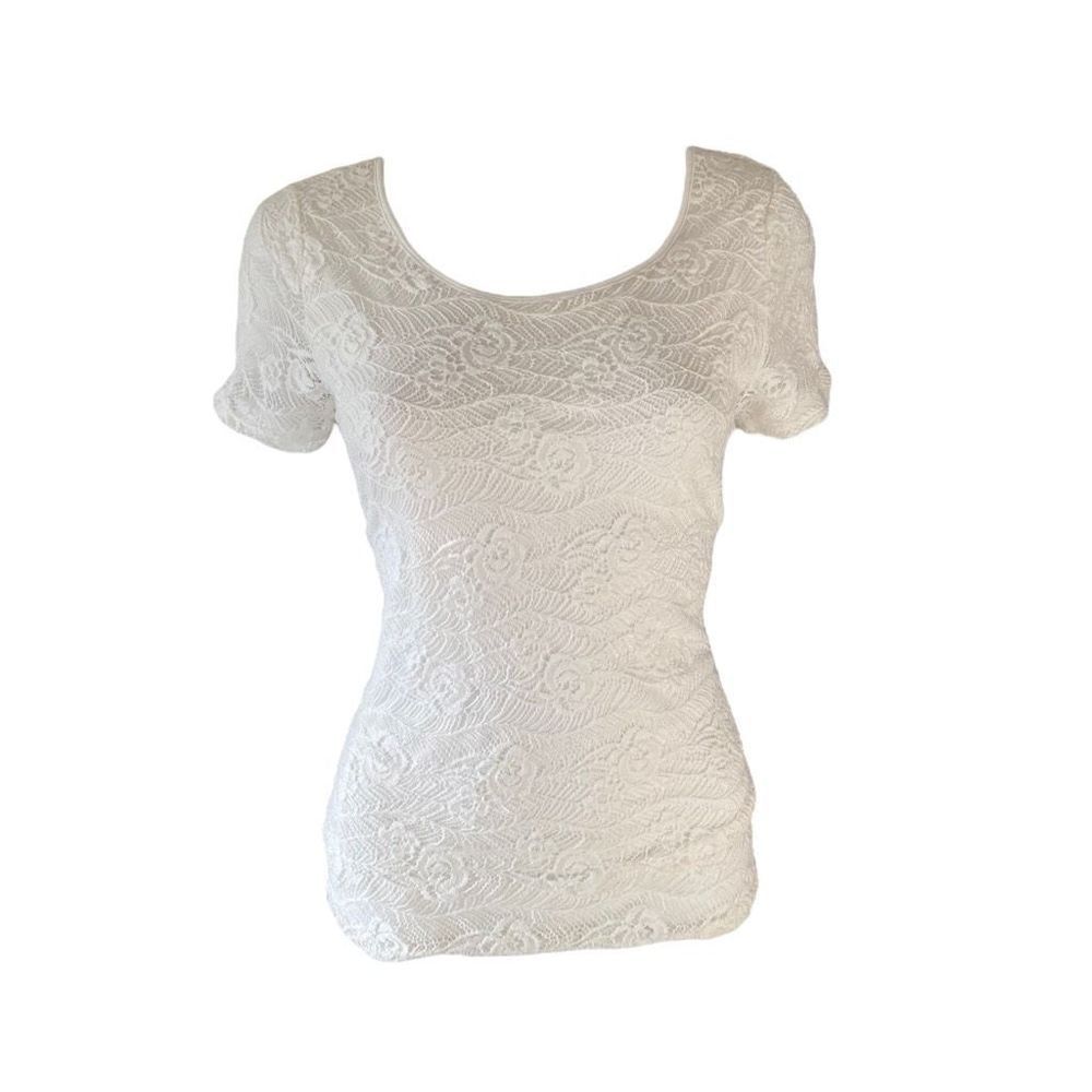 cottagecore minimalist lace blouse 